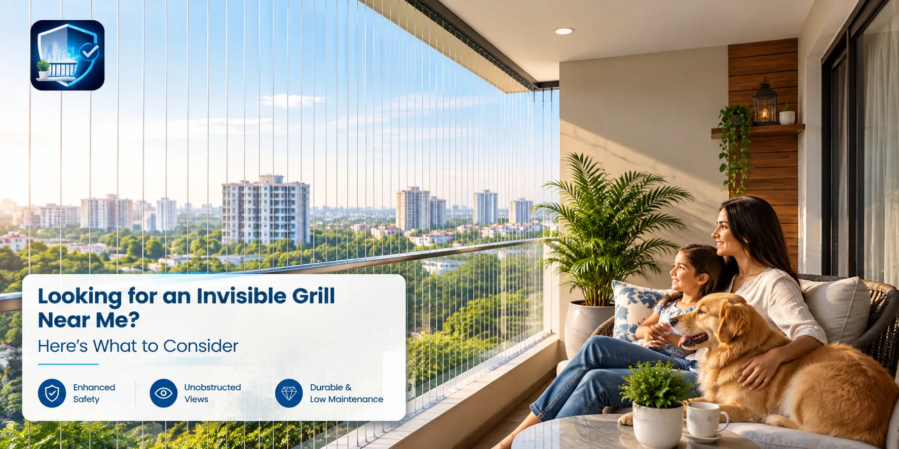 Looking for an Invisible grill for the balcony Near Me? Here’s What to Consider