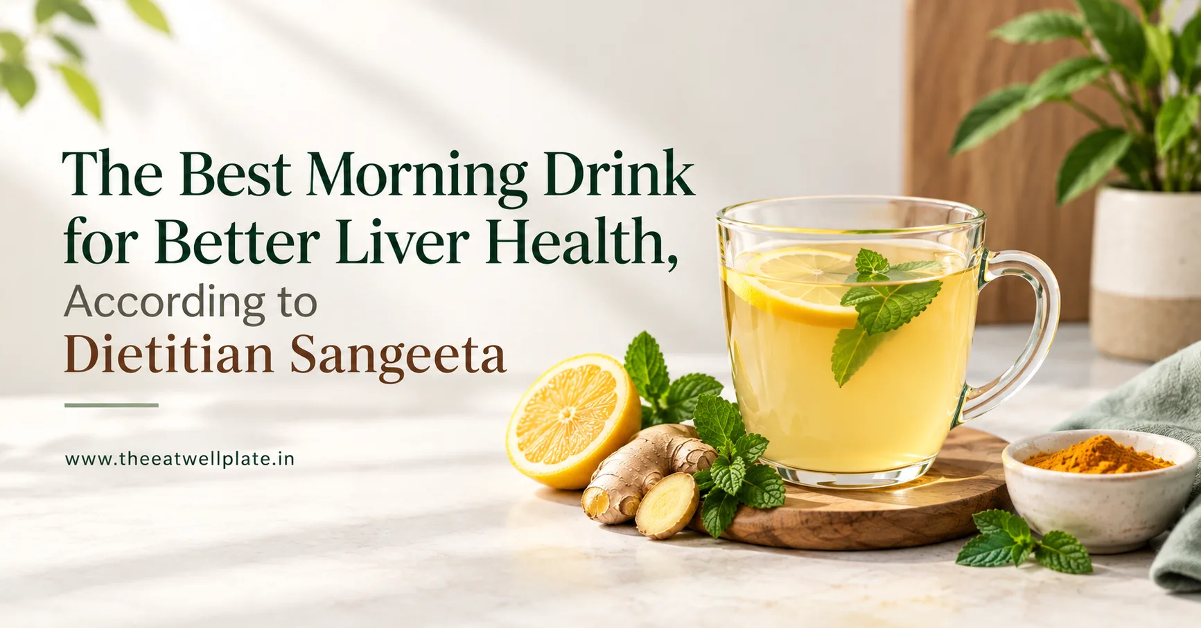 The Best Morning Drink for Better Liver Health, According to Dietitian Sangeeta
