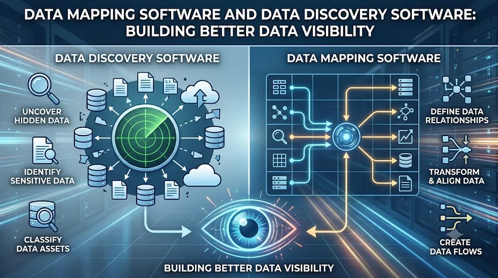 Data Mapping Software and Data Discovery Software: Building Better Data Visibility