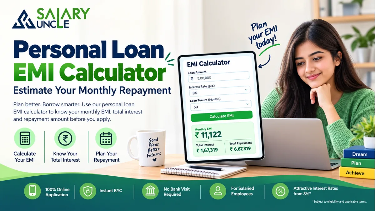 Personal Loan EMI Calculator: Calculate Your Monthly EMI | Salary Uncle