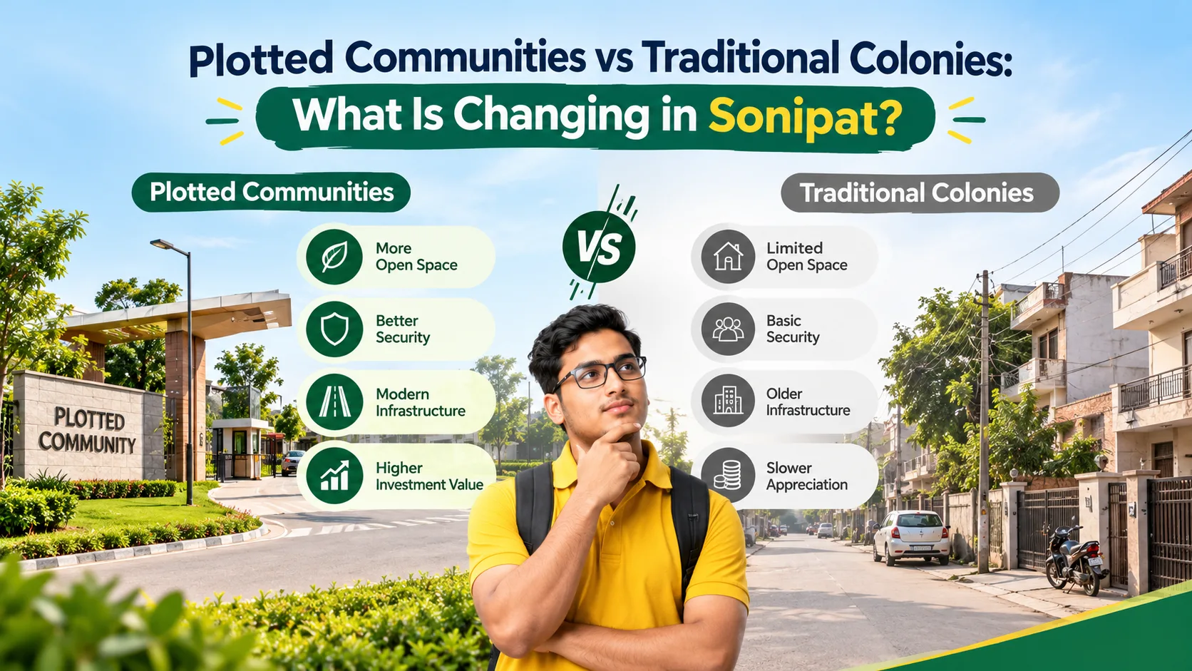 Plotted Communities vs Traditional Colonies: What Is Changing in Sonipat?
