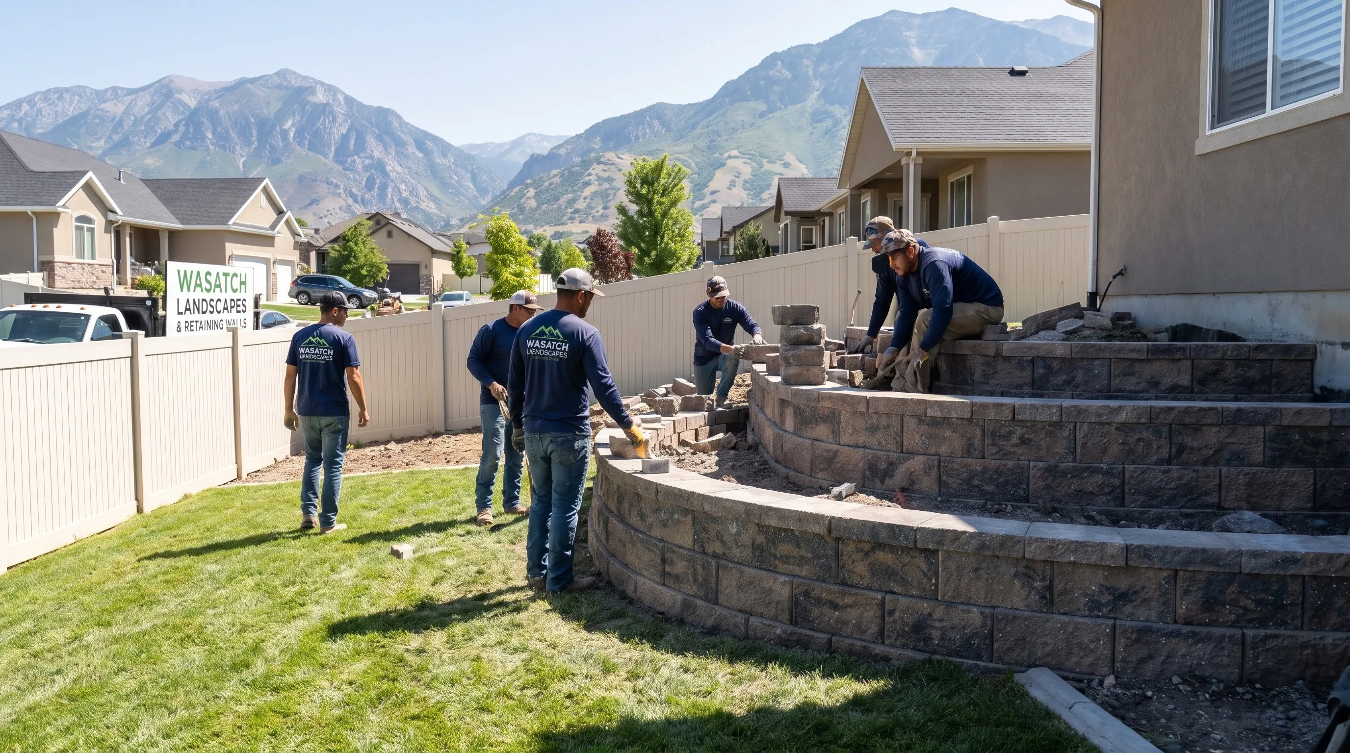 Professional Retaining Wall Services in Utah for Better Outdoor Spaces