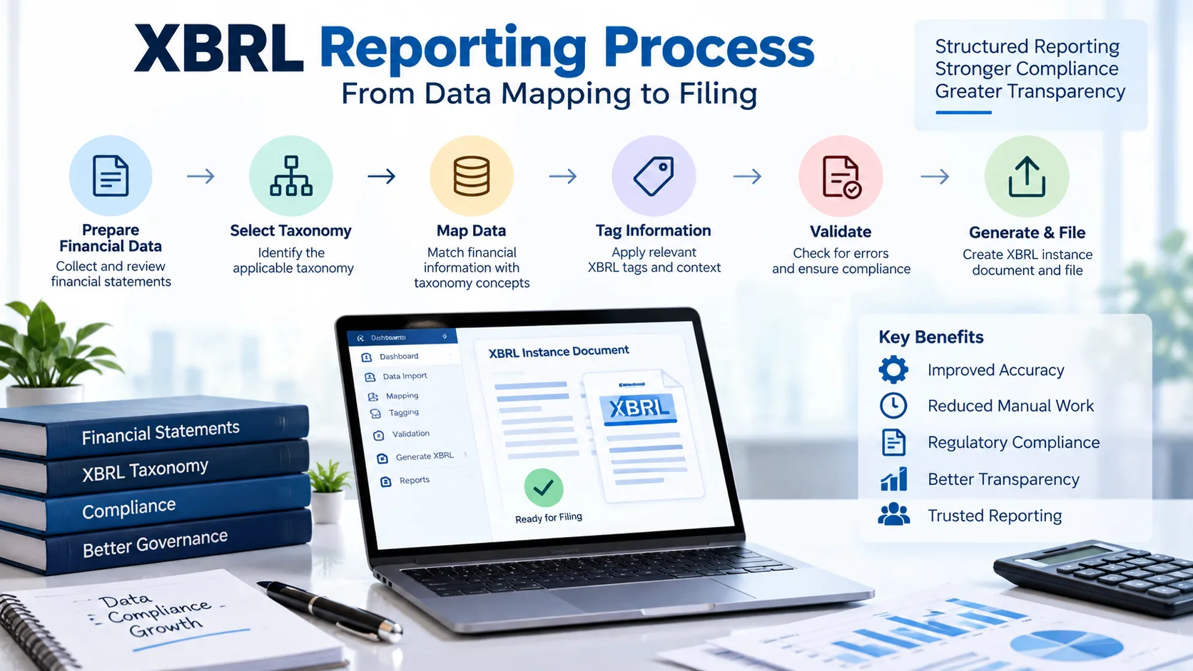 XBRL Reporting Process: From Data Mapping to Filing