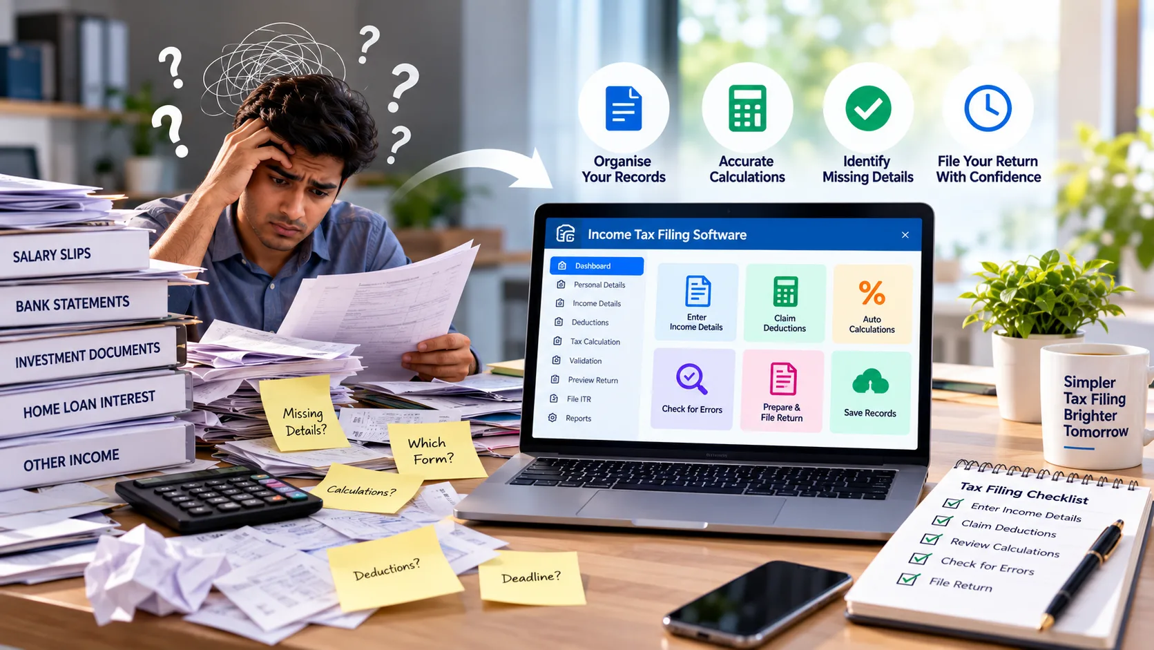 Income Tax Filing Shouldn't Feel Like a Puzzle