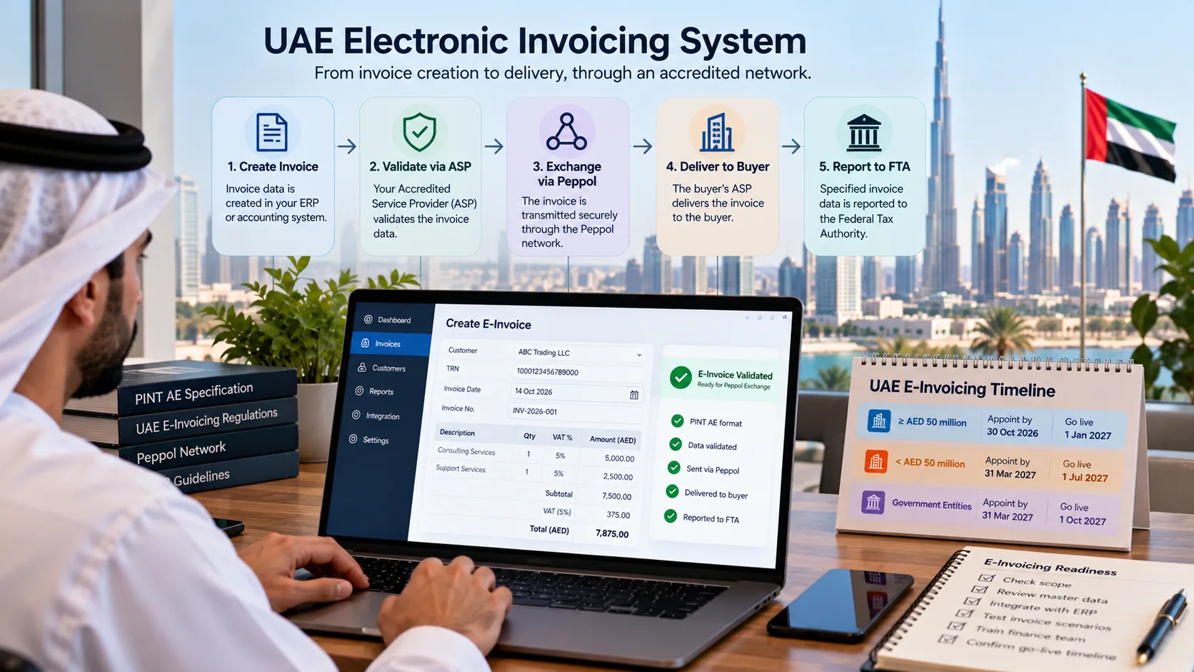 What the UAE’s Electronic Invoicing System Changes for Your Business