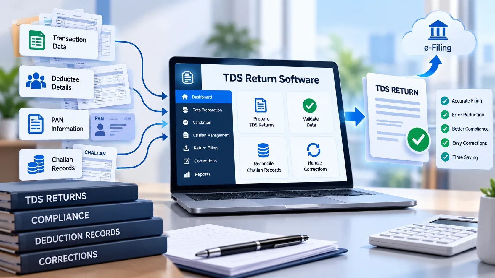 TDS Return Software for a More Reliable Filing Workflow
