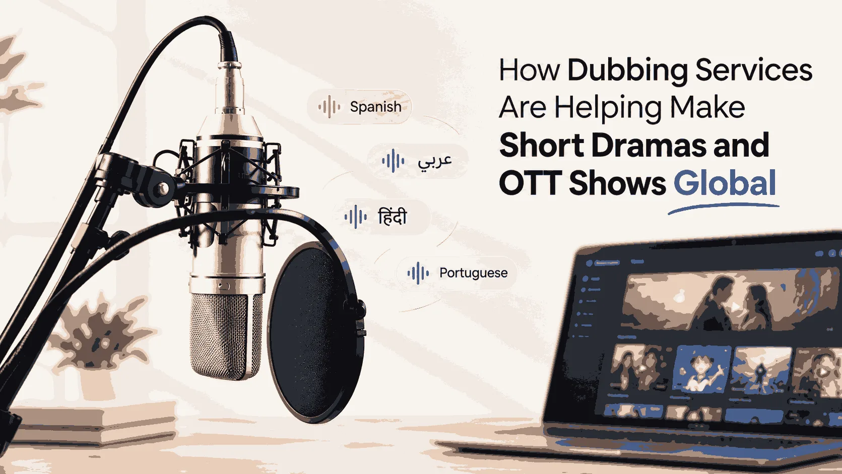 How Dubbing Services Are Helping Make Short Dramas and OTT Shows Global