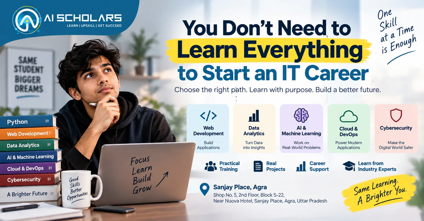 You Don't Need to Learn Everything to Start an IT Career