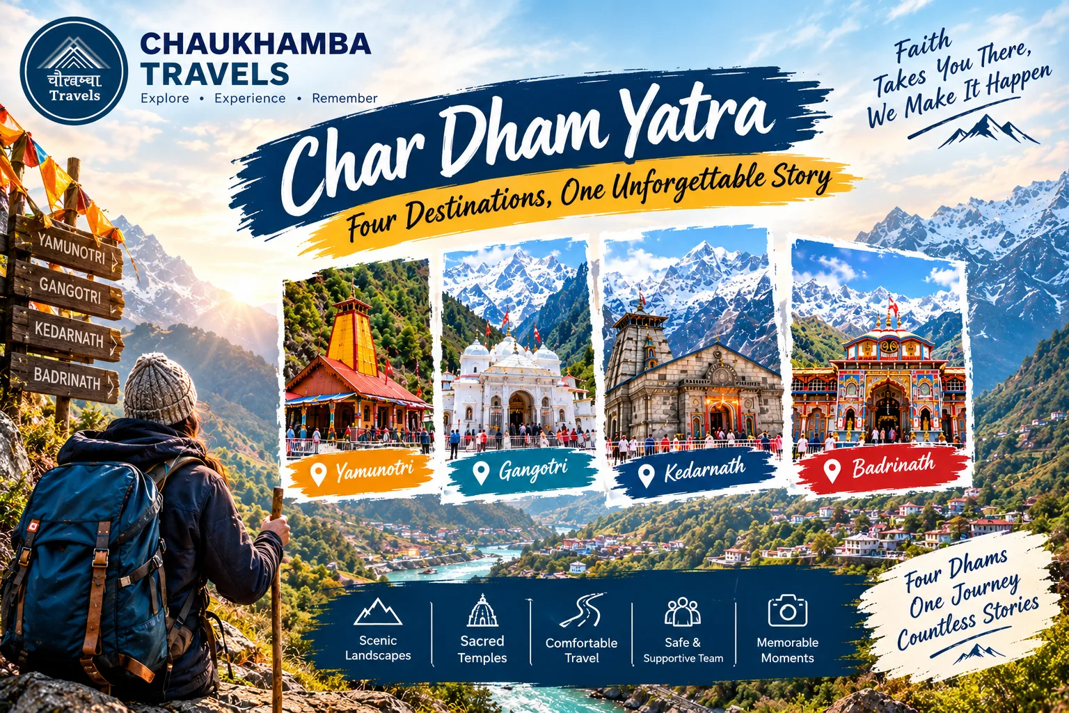 Char Dham Yatra: Four Destinations, One Unforgettable Story