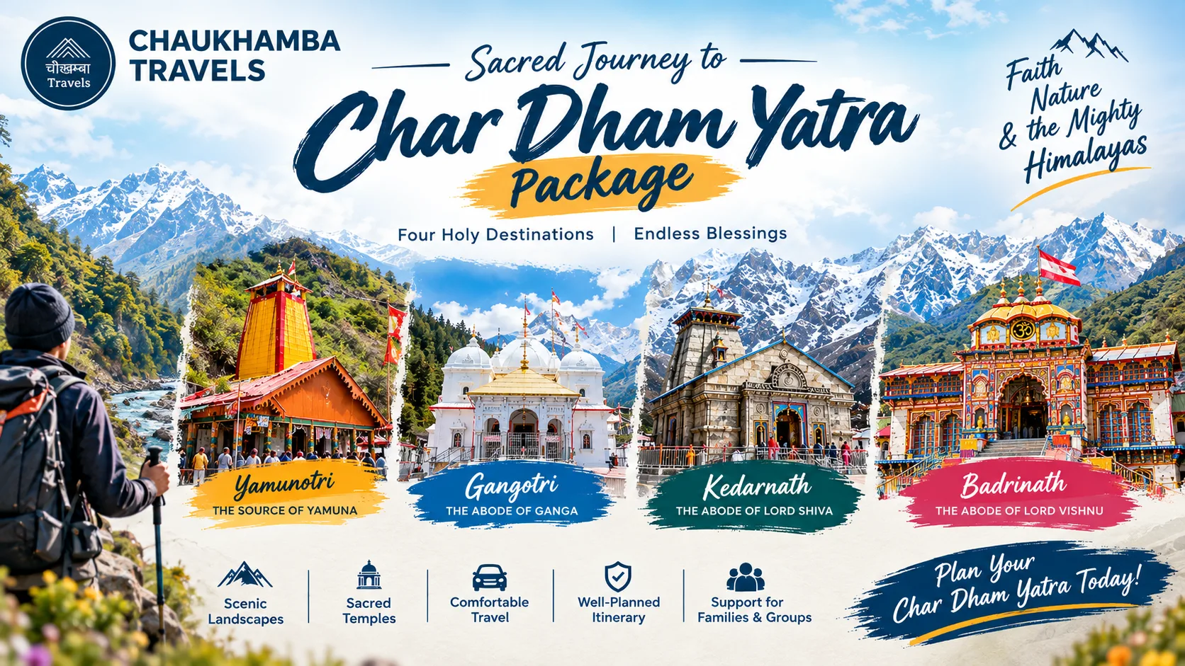 Char Dham Yatra Package: How to Plan a Memorable Himalayan Pilgrimage