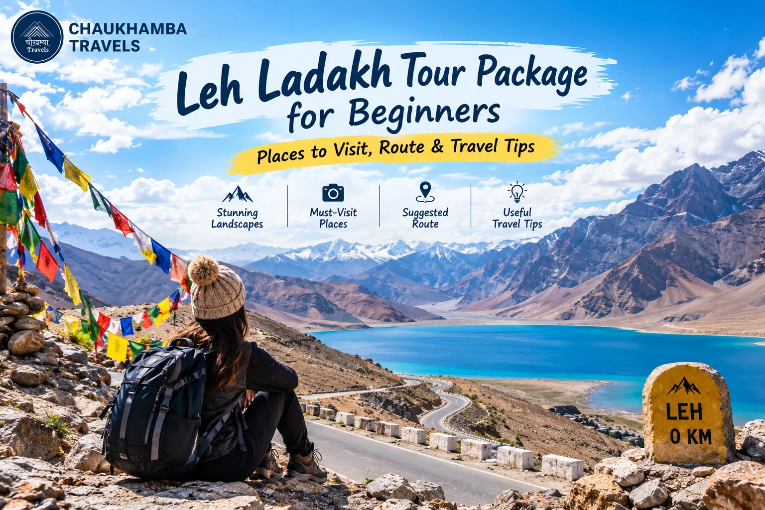 Leh Ladakh Tour Package for Beginners: Places to Visit, Route & Travel Tips