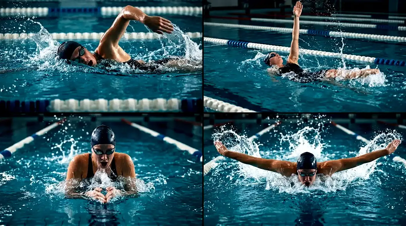 What Are the 4 Basic Strokes in Swimming?