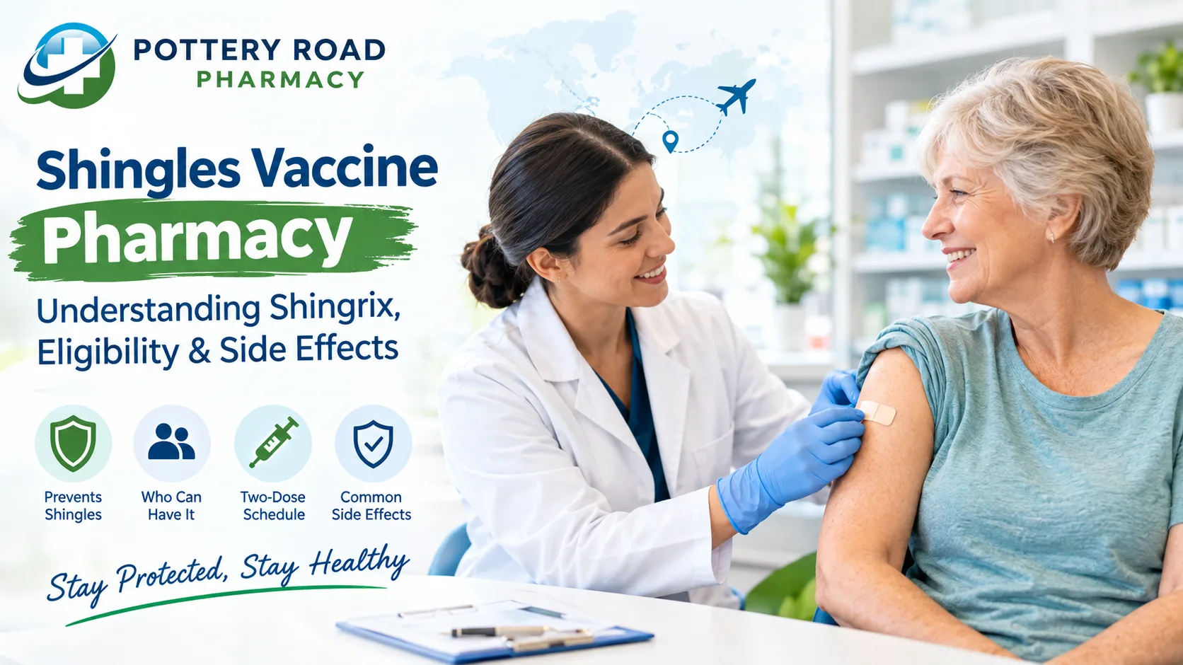 Shingles Vaccine Pharmacy: Understanding Shingrix, Eligibility & Side Effects