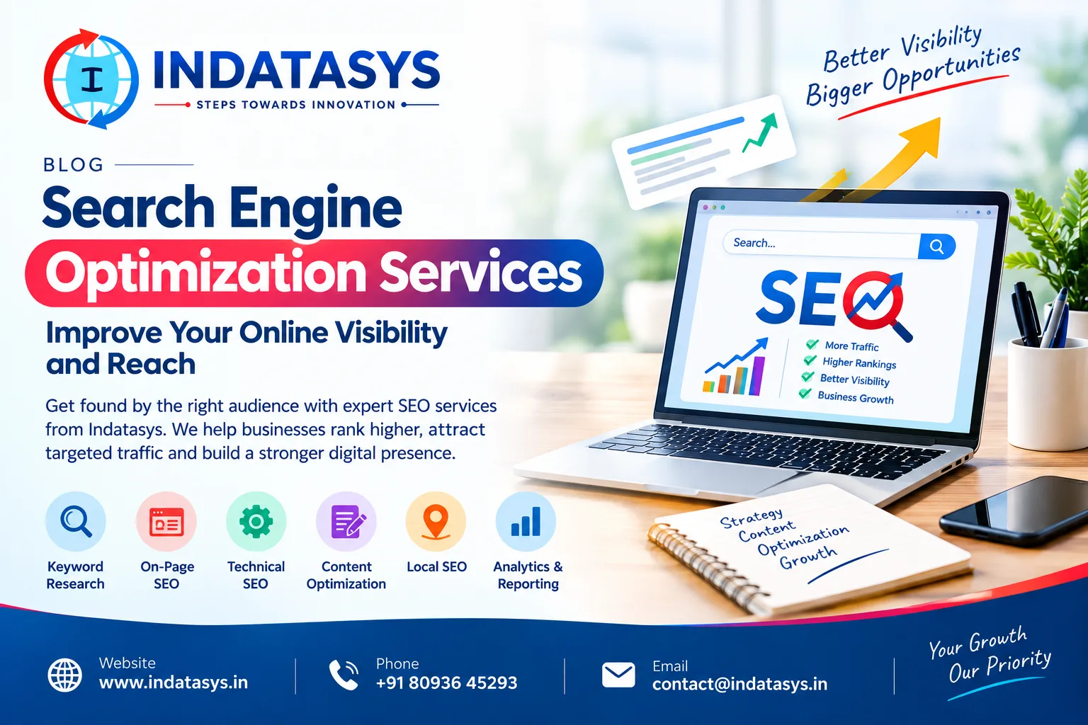 Search Engine Optimization Services: Improve Your Online Visibility and Reach