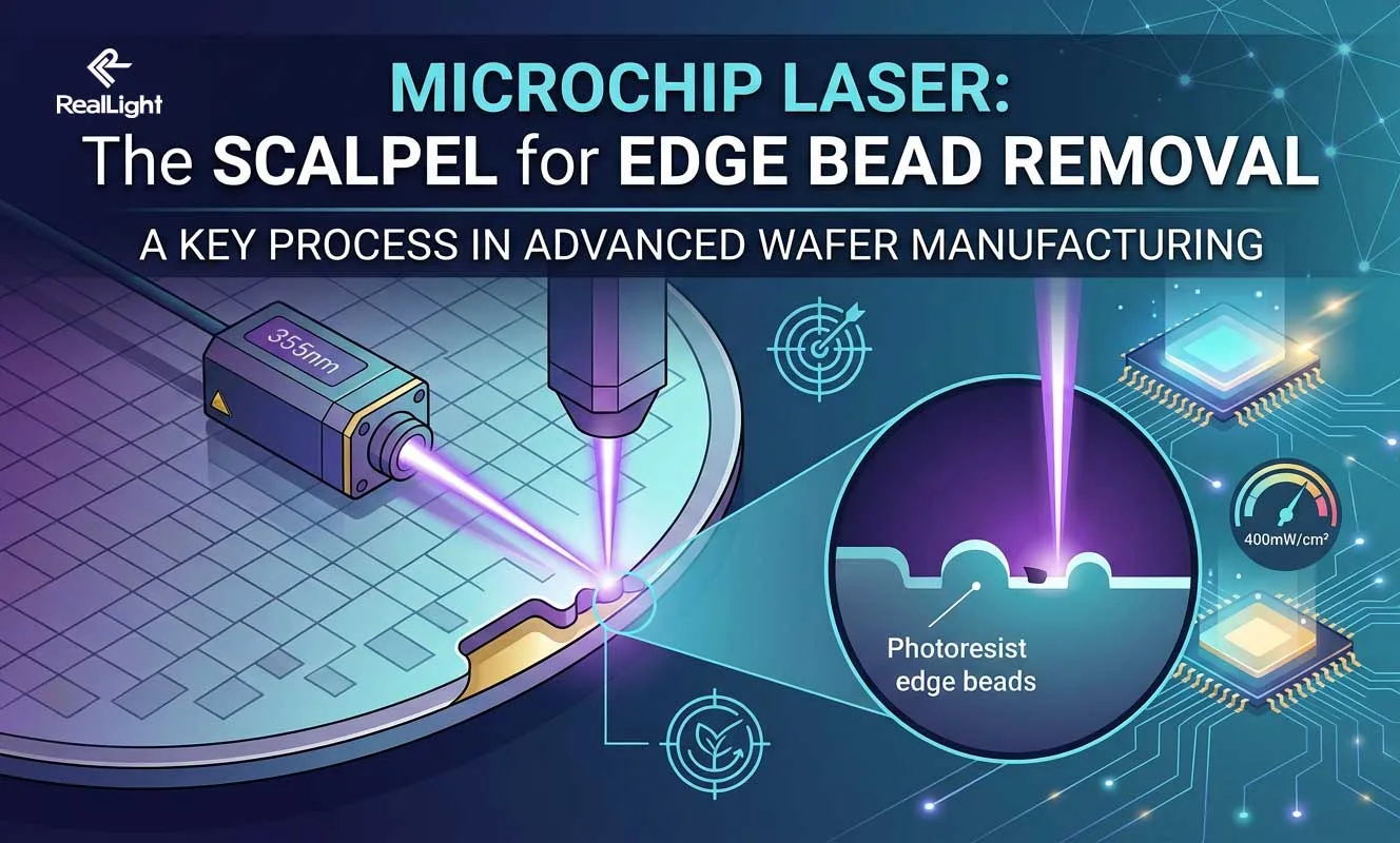 Microchip laser—The scalpel for edge bead removal