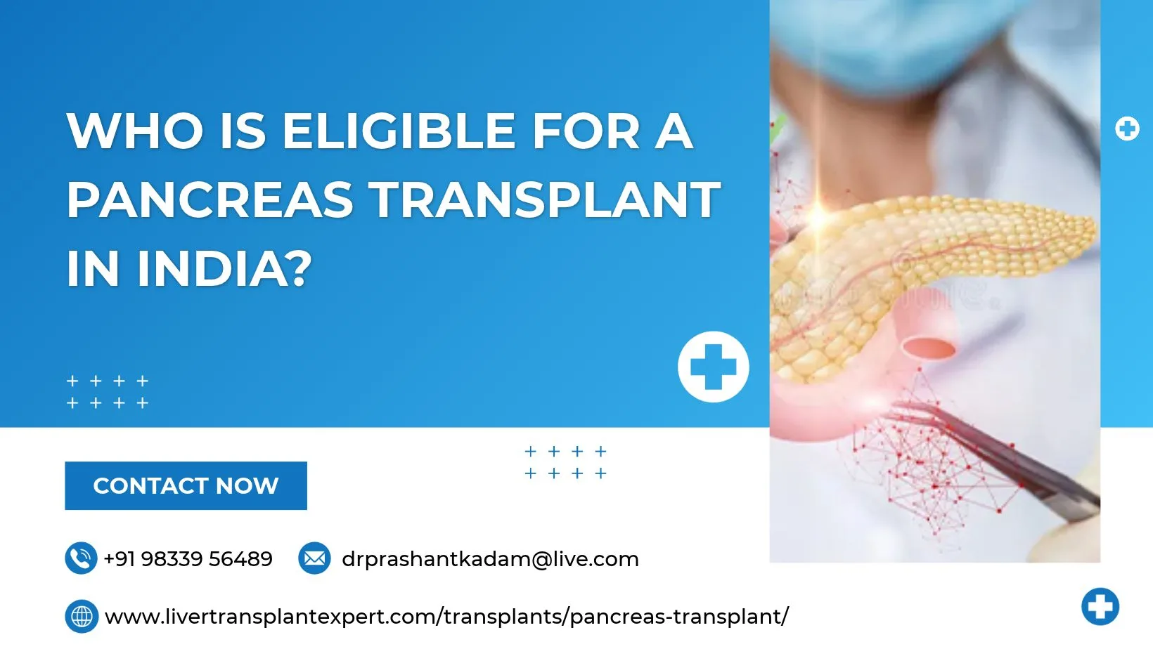 Who Is Eligible for a Pancreas Transplant in India?