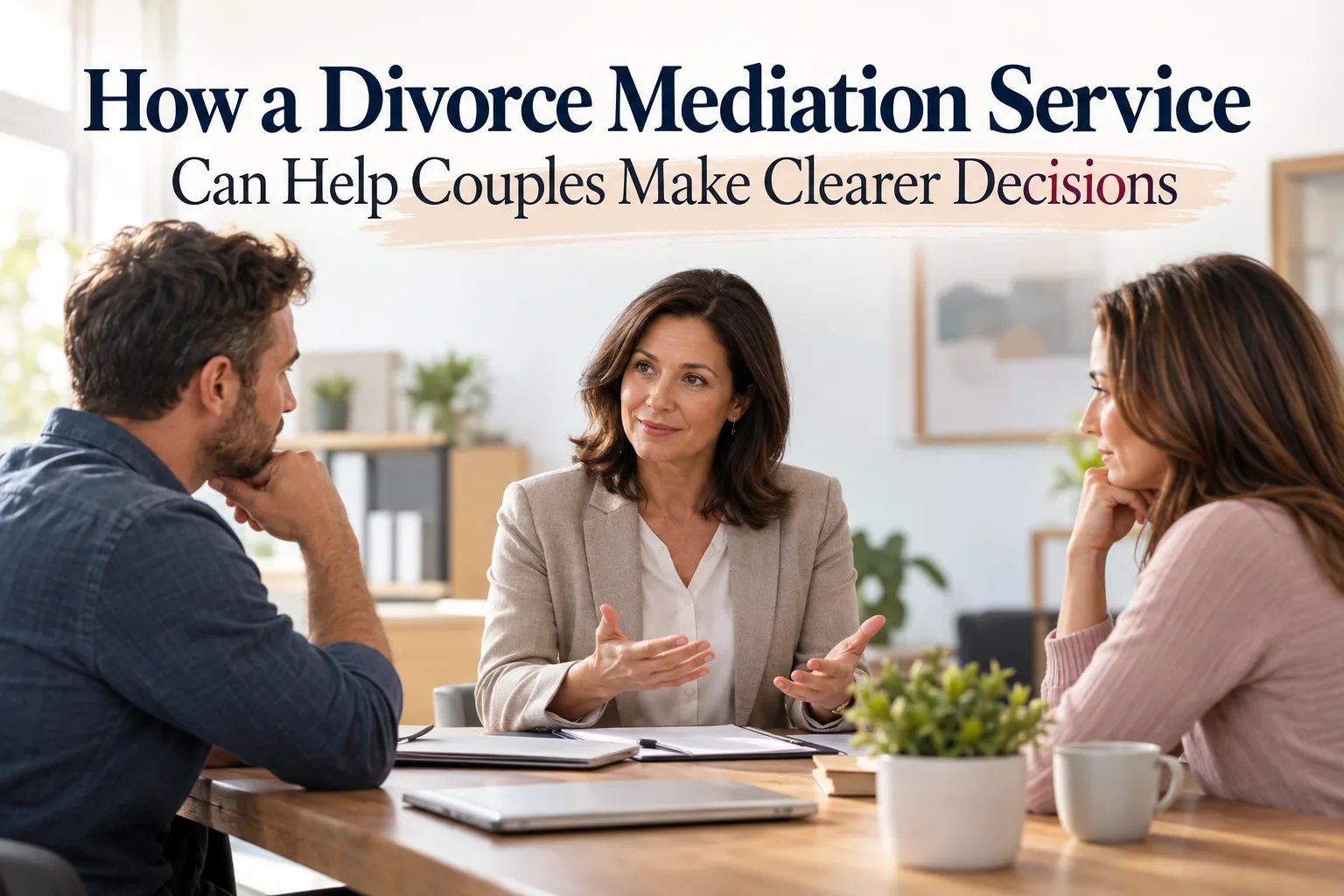 How a Divorce Mediation Service Can Help Couples Make Clearer Decisions