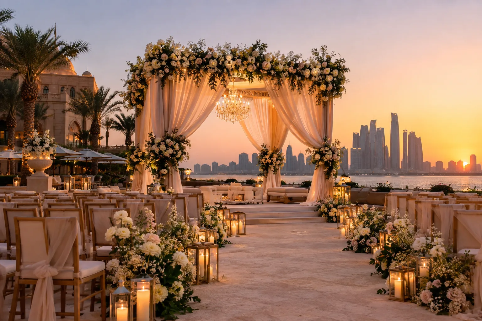 Destination Wedding in Abu Dhabi: The Outdoor Wedding Backup Plan Every Couple Needs