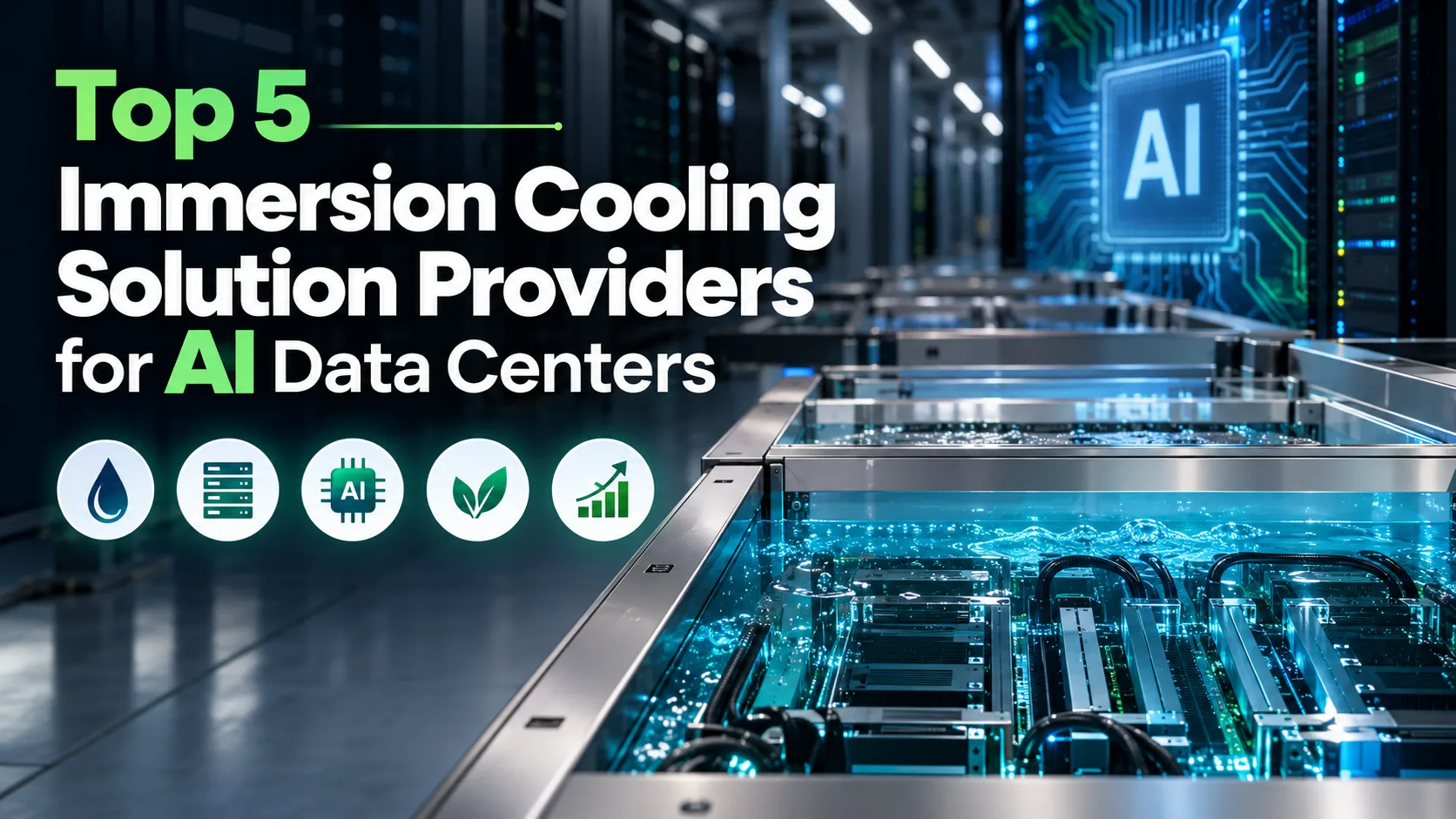 Top 5 Immersion Cooling Solution Providers for AI Data Centers