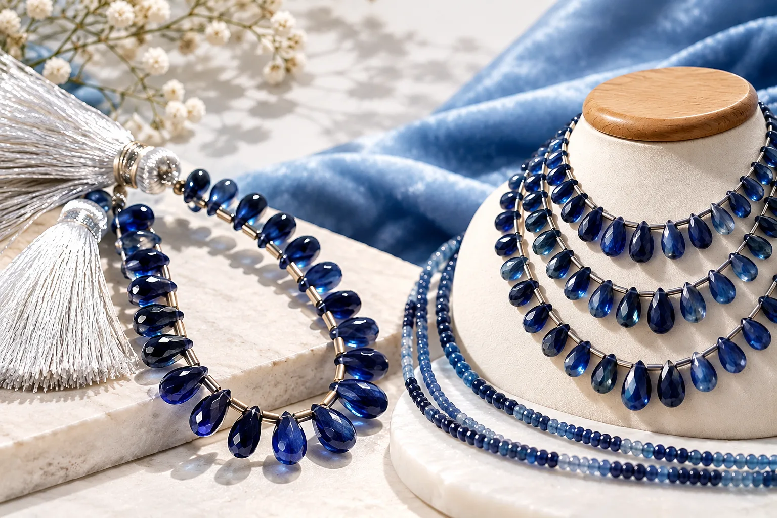 Why Are Kyanite Gemstone Beads Popular for Jewelry Making?