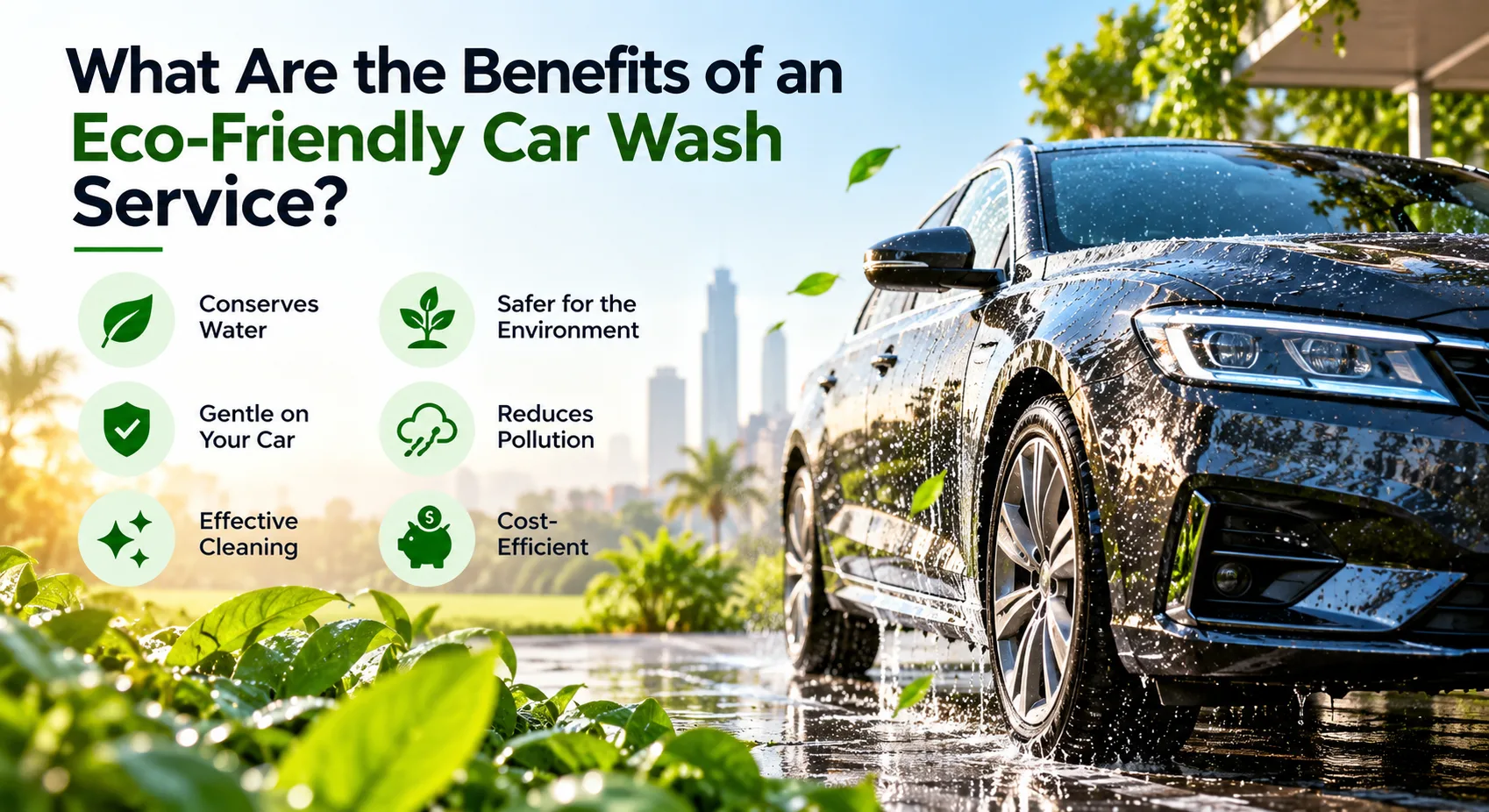 What Are the Benefits of an Eco-Friendly Car Wash Service?