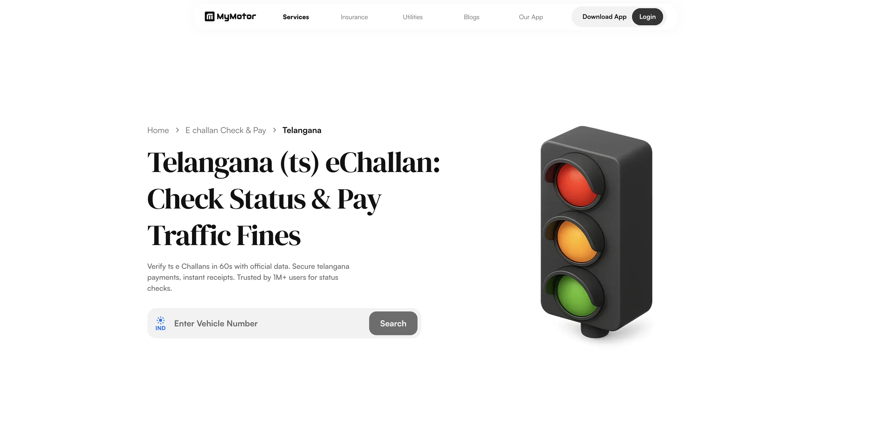 TS Challan Check Online: How to Check Telangana Traffic Fines by Vehicle Number
