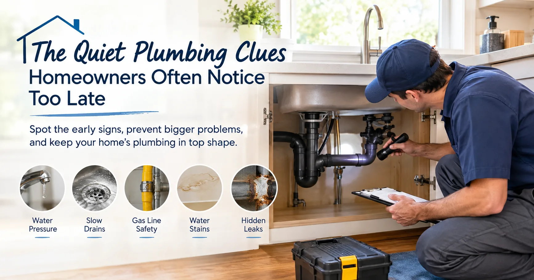 The Quiet Plumbing Clues Homeowners Often Notice Too Late