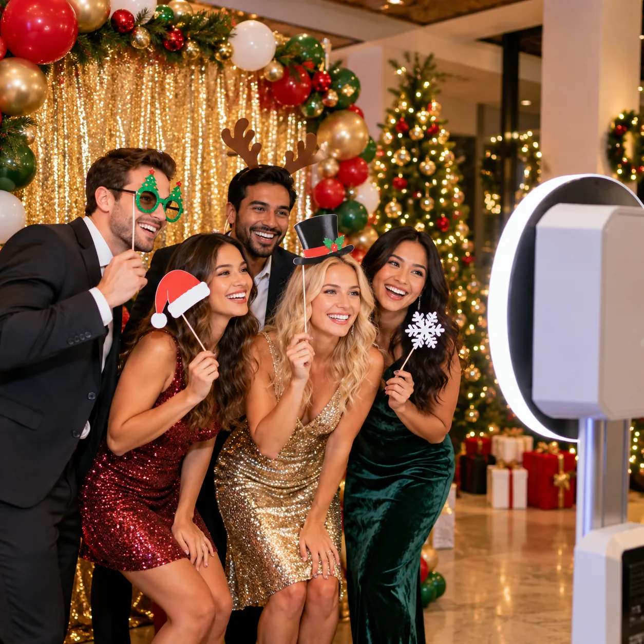 Make Your Holiday Gathering Memorable with a Holiday Event Photo Booth Bay Area