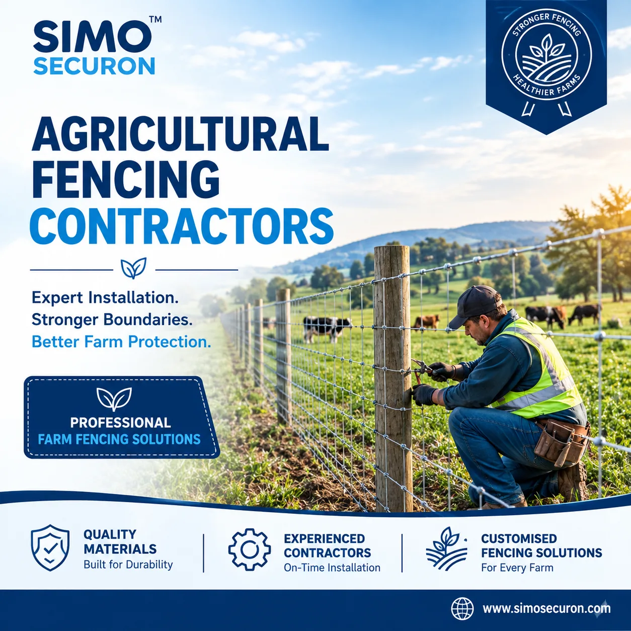 Planning Durable Farm Boundaries: Materials, Installation and Fencing Choices