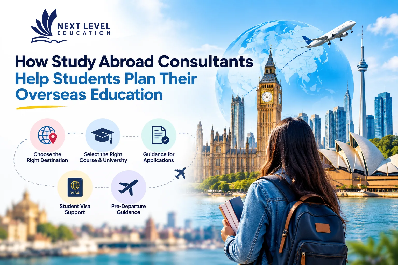 How Study Abroad Consultants Help Students Plan Their Overseas Education