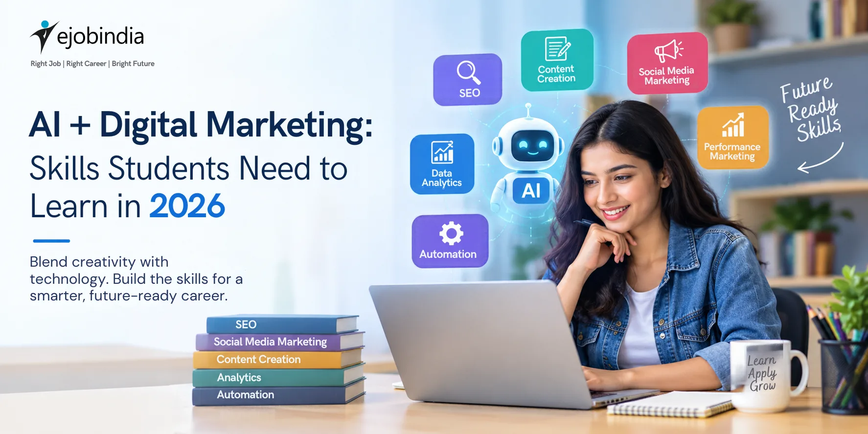 AI + Digital Marketing: Skills Students Need to Learn in 2026