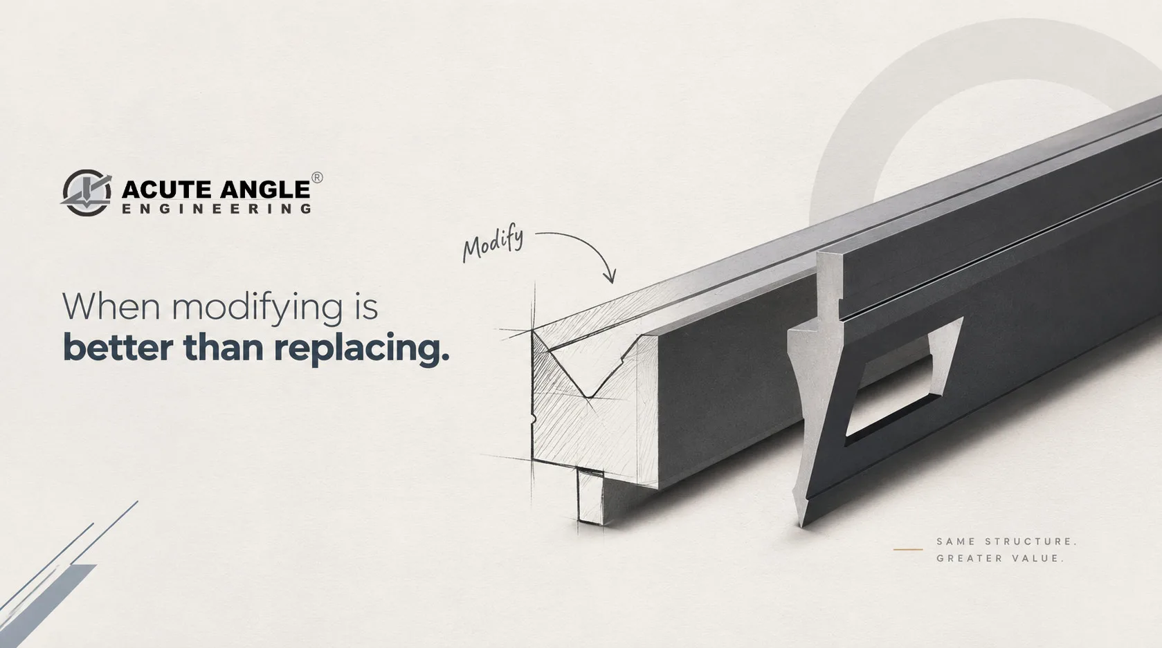 What Makes a Press Brake Tool Worth Modifying?