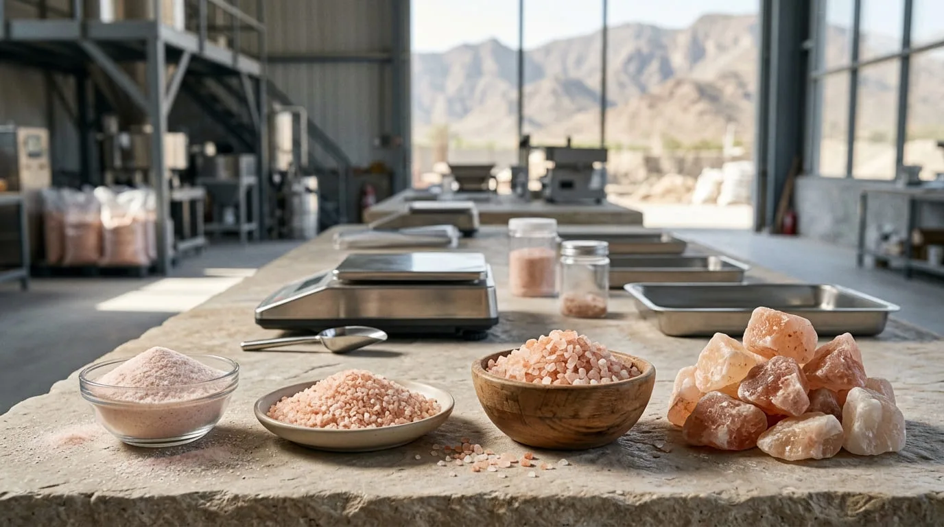 How to Choose the Right Himalayan Pink Salt Grade for Your Business