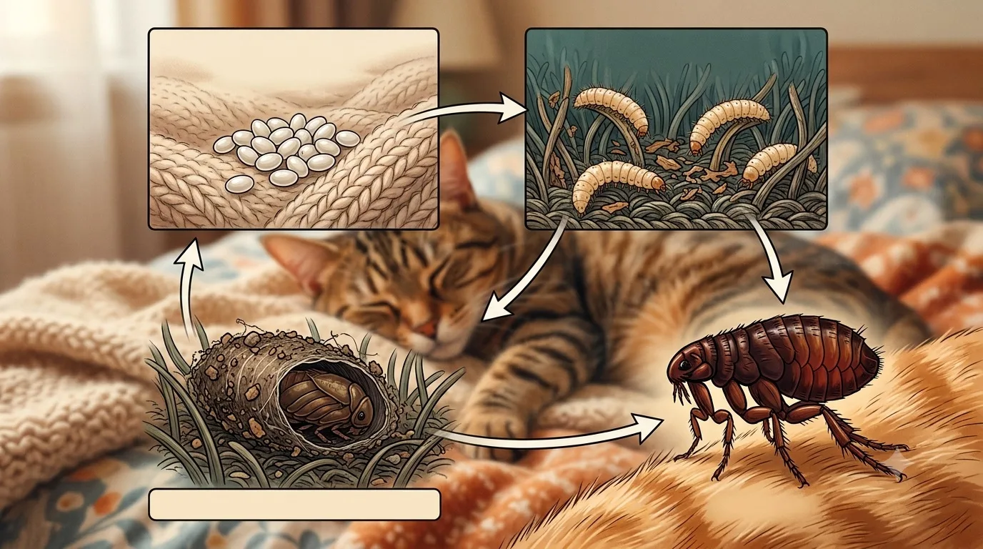 Cat Flea Treatment Explained - Why Do Fleas Keep Coming Back?