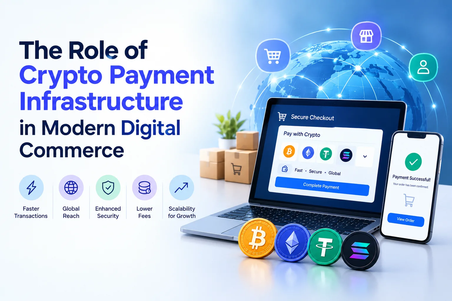 The Role of Crypto Payment Infrastructure in Modern Digital Commerce
