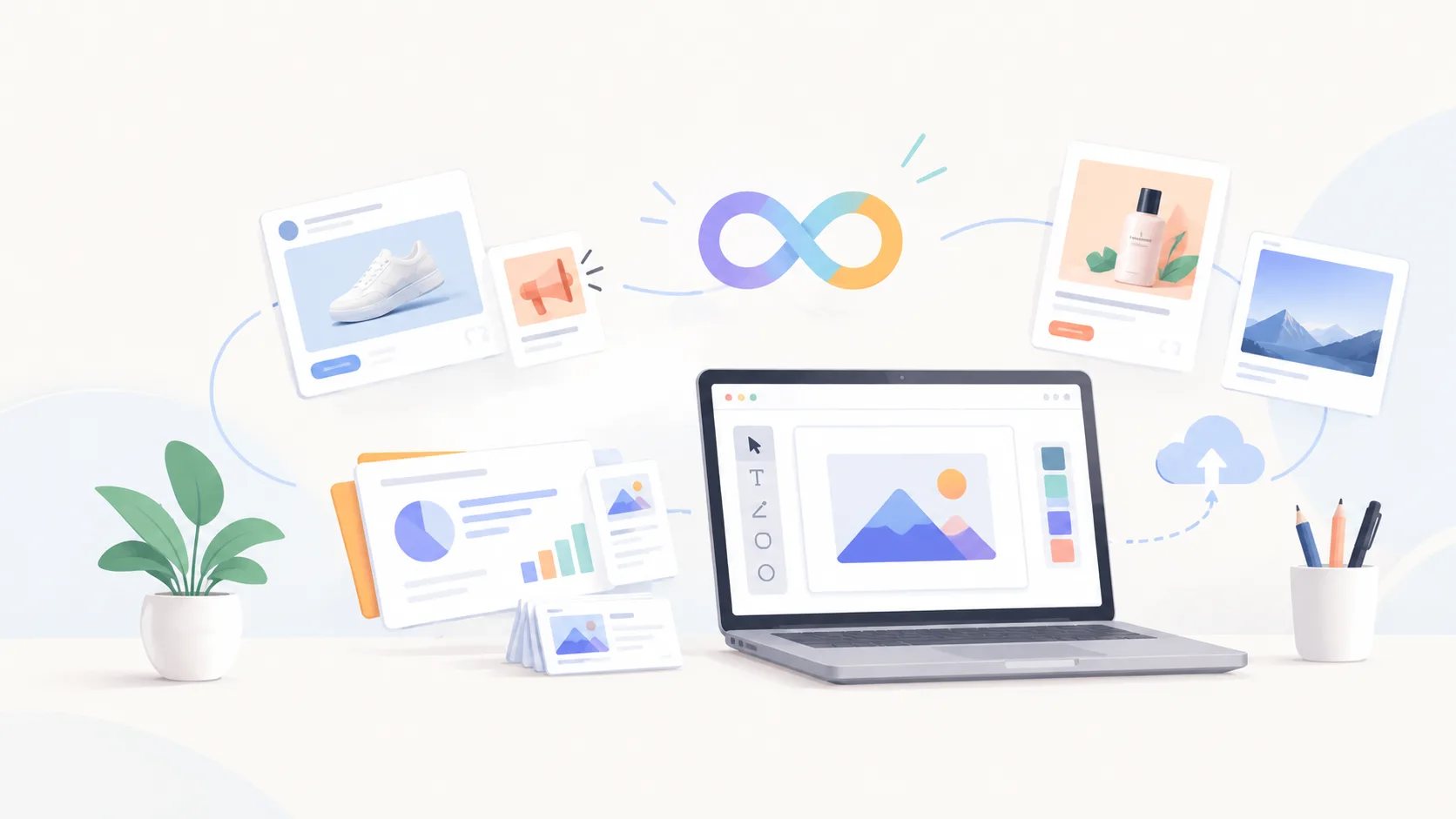 Unlimited Graphic Design Subscription for Presentations & Ads