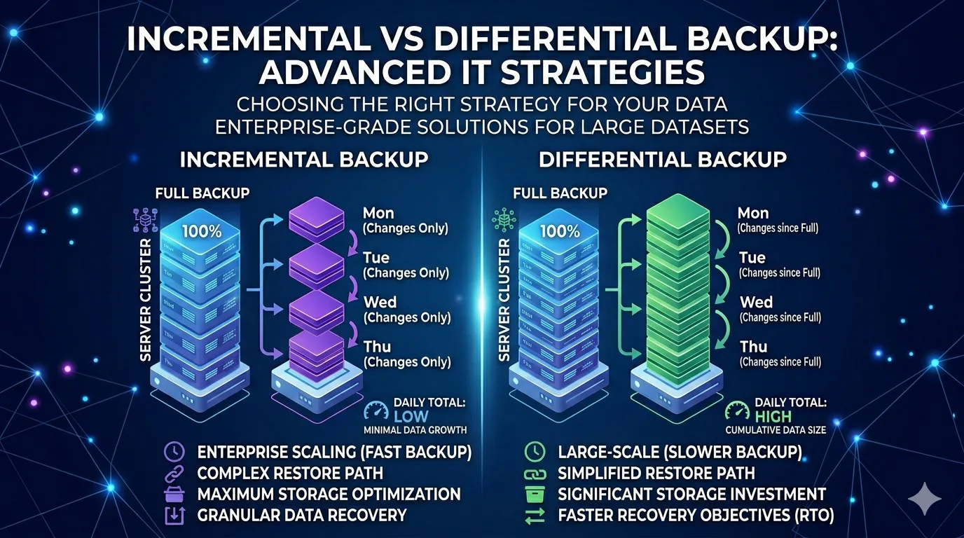 Incremental vs Differential Backup- Advanced IT Strategies
