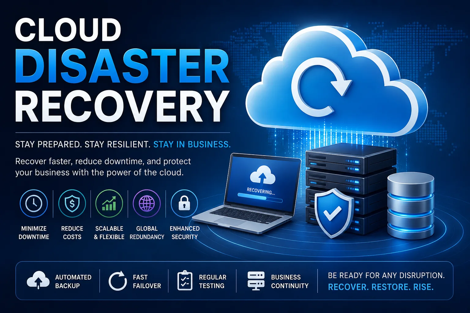 Cloud Disaster Recovery Solutions- Keeping Your Business Running During Unexpected Disruptions