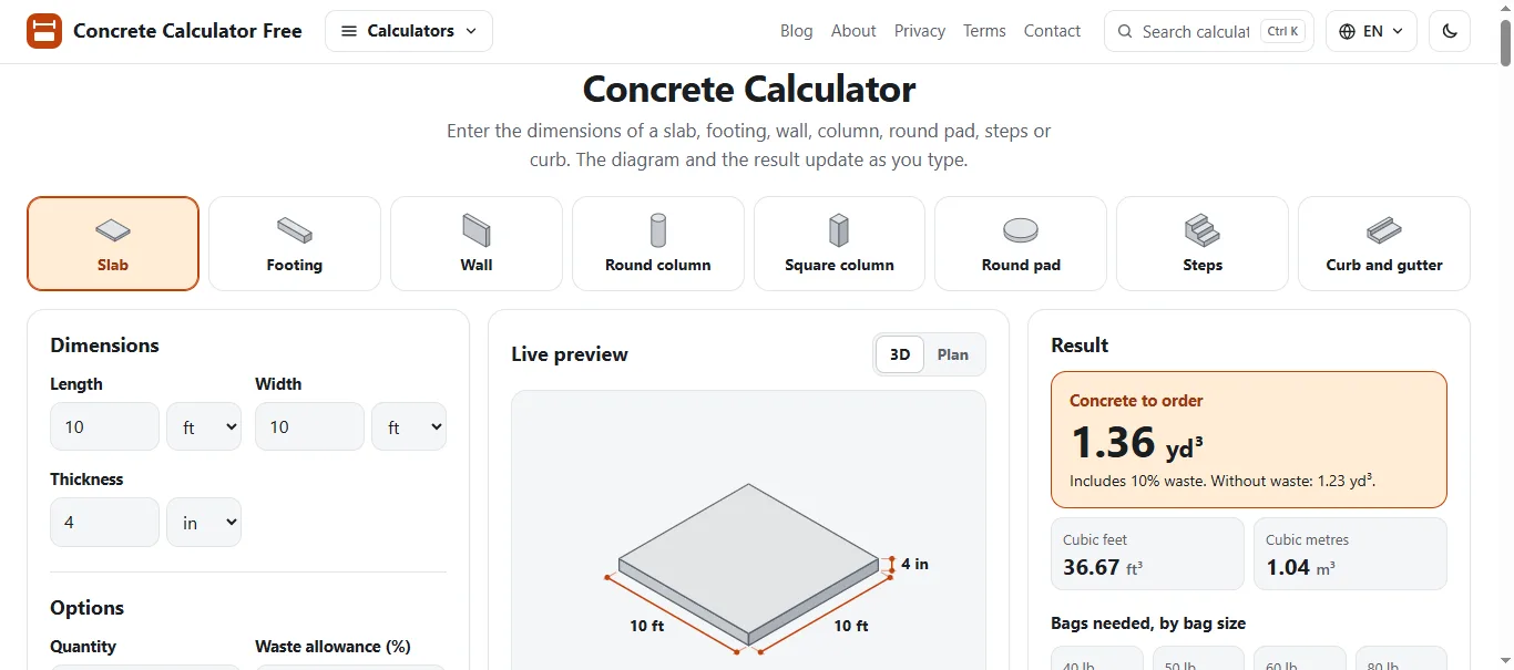How to Estimate Concrete for Your Next Construction Project