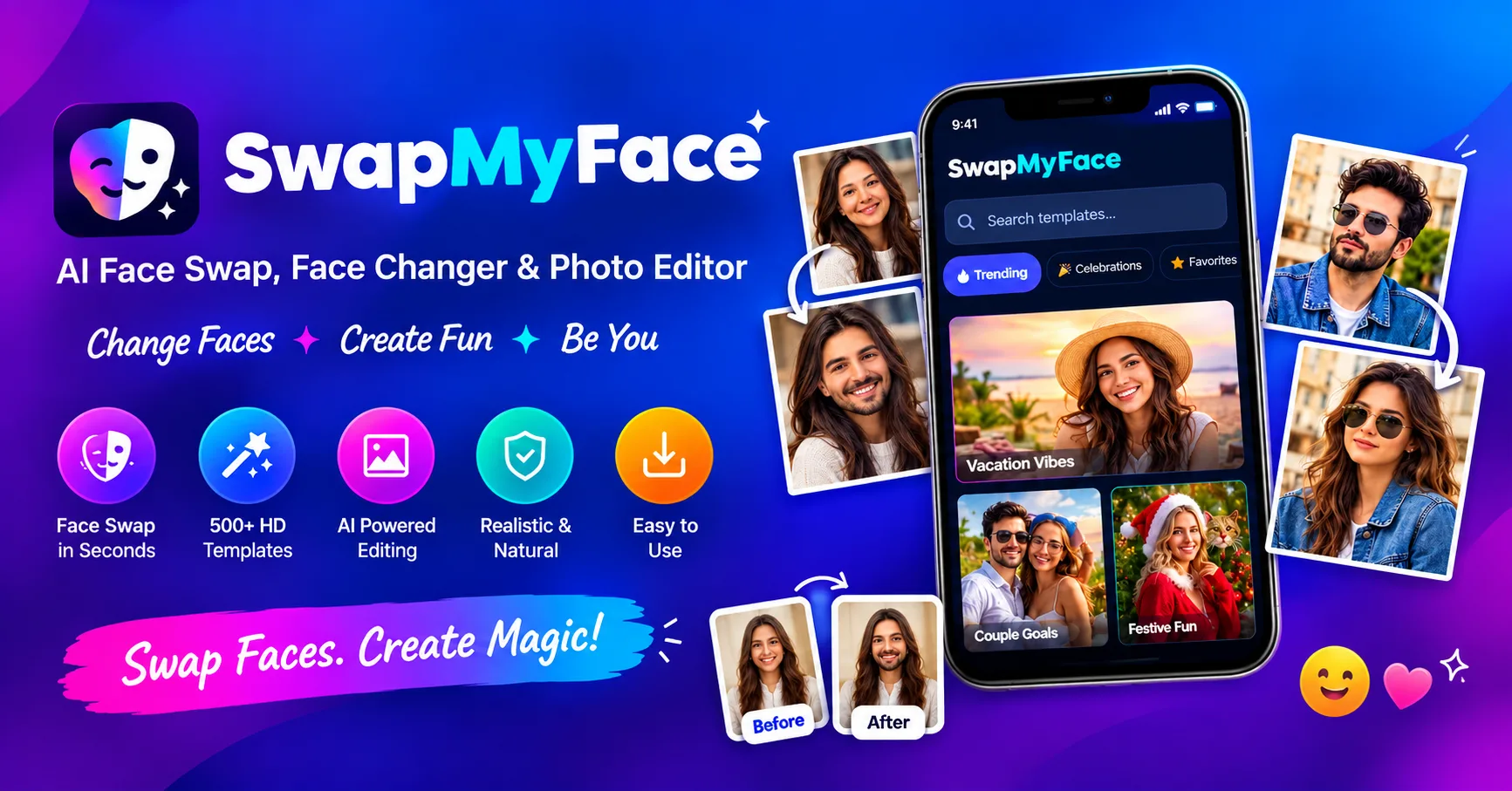 Your Photos Deserve a Plot Twist: Unleash Your Creativity With SwapMyFace