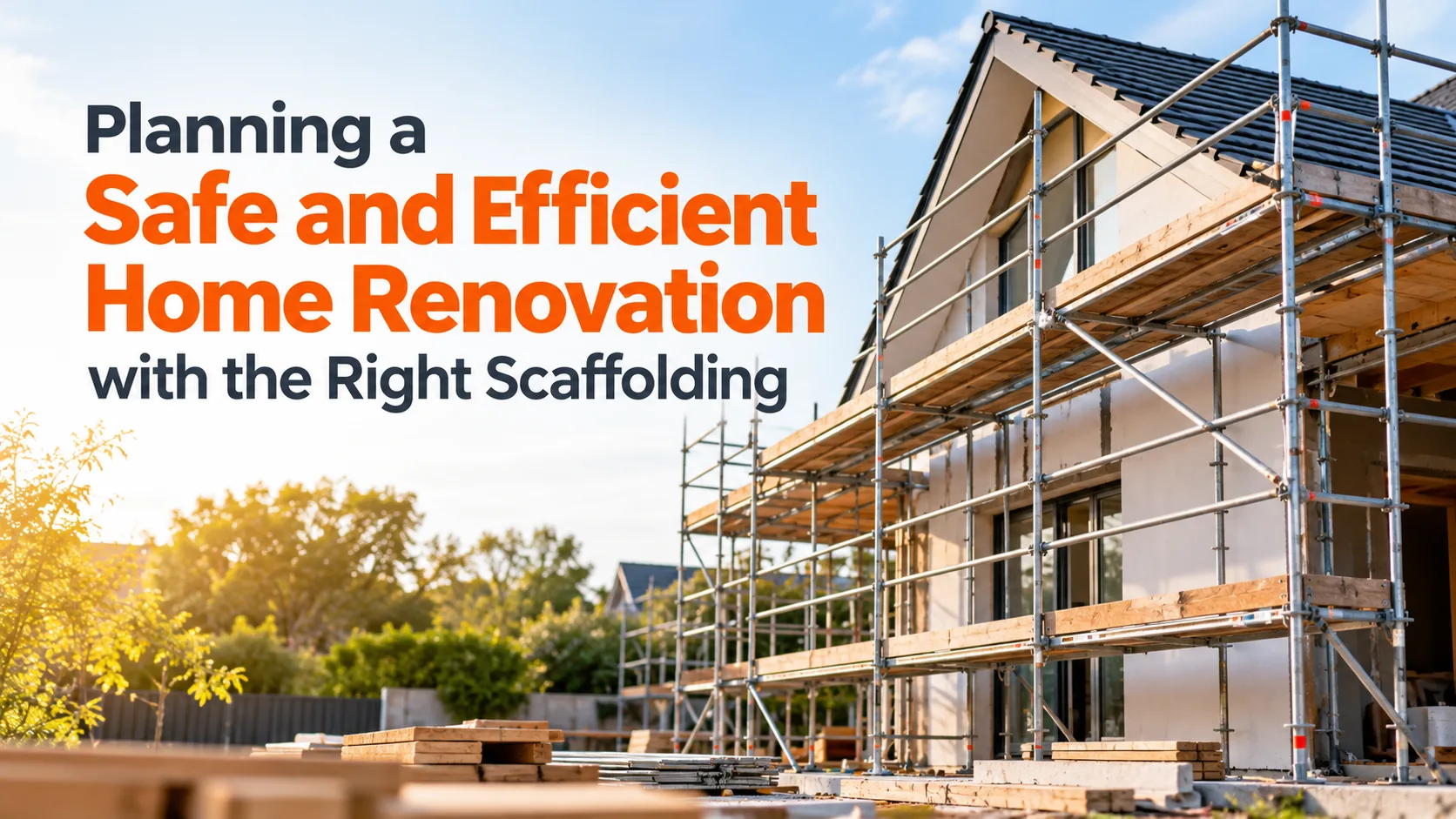Planning a Safe and Efficient Home Renovation with the Right Scaffolding