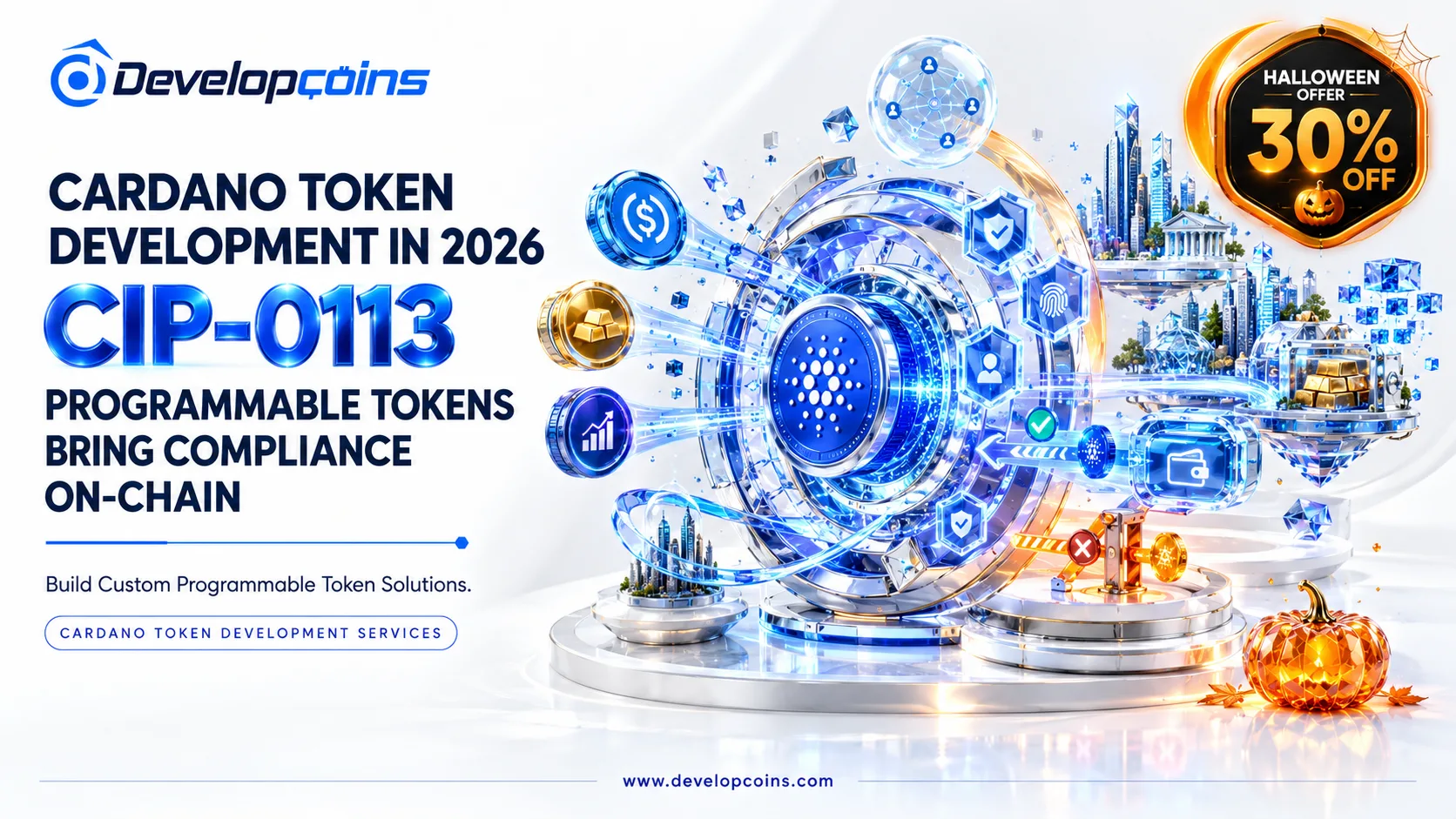 Cardano Token Development in 2026: CIP-0113 Programmable Tokens Bring Compliance On-Chain