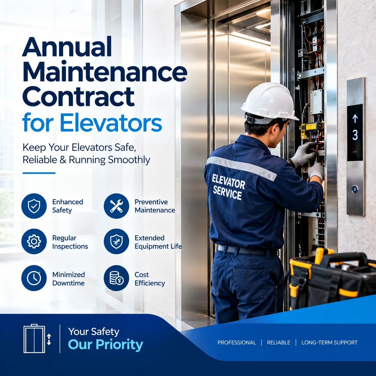 Annual Maintenance Contract for Elevators: A Guide for Dubai Property Owners