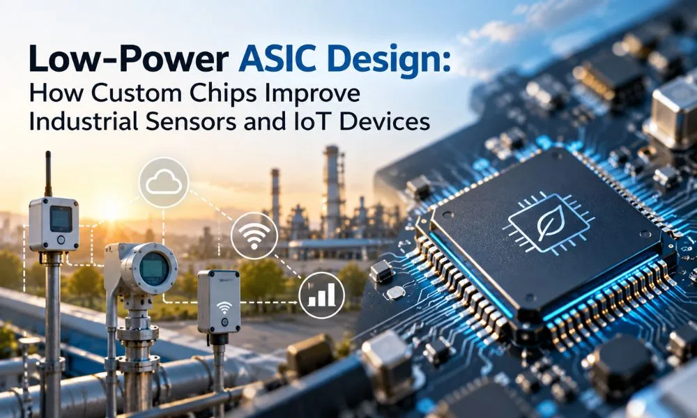Low-Power ASIC Design: How Custom Chips Improve Industrial Sensors and IoT Devices