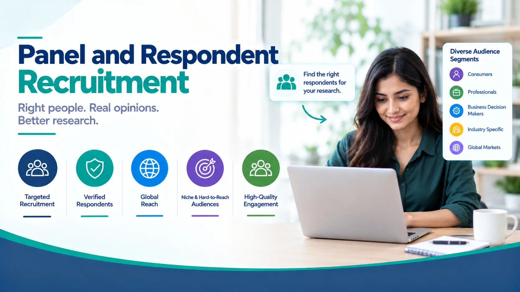 Panel and Respondent Recruitment: Reaching the Right Participants for Market Research