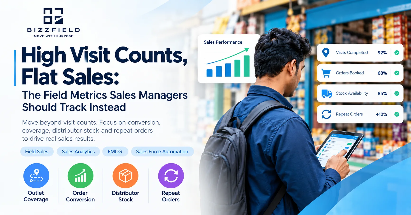 High Visit Counts, Flat Sales: The Field Metrics Sales Managers Should Track Instead