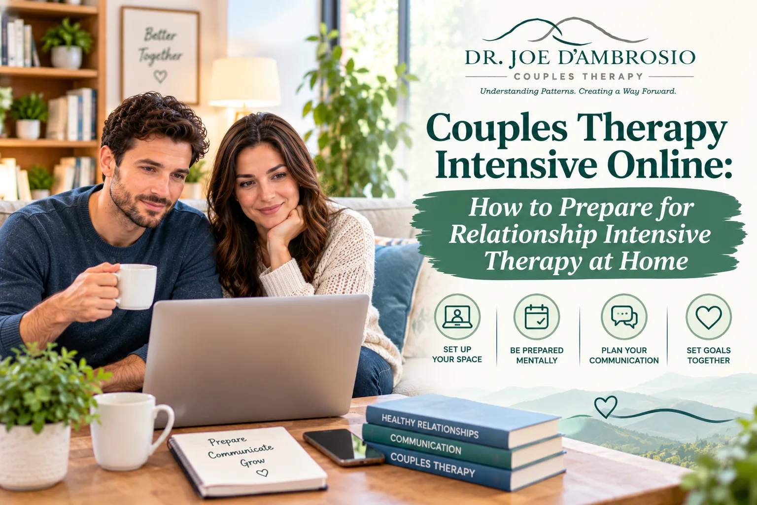 Couples Therapy Intensive Online: How to Prepare for Relationship Intensive Therapy at Home