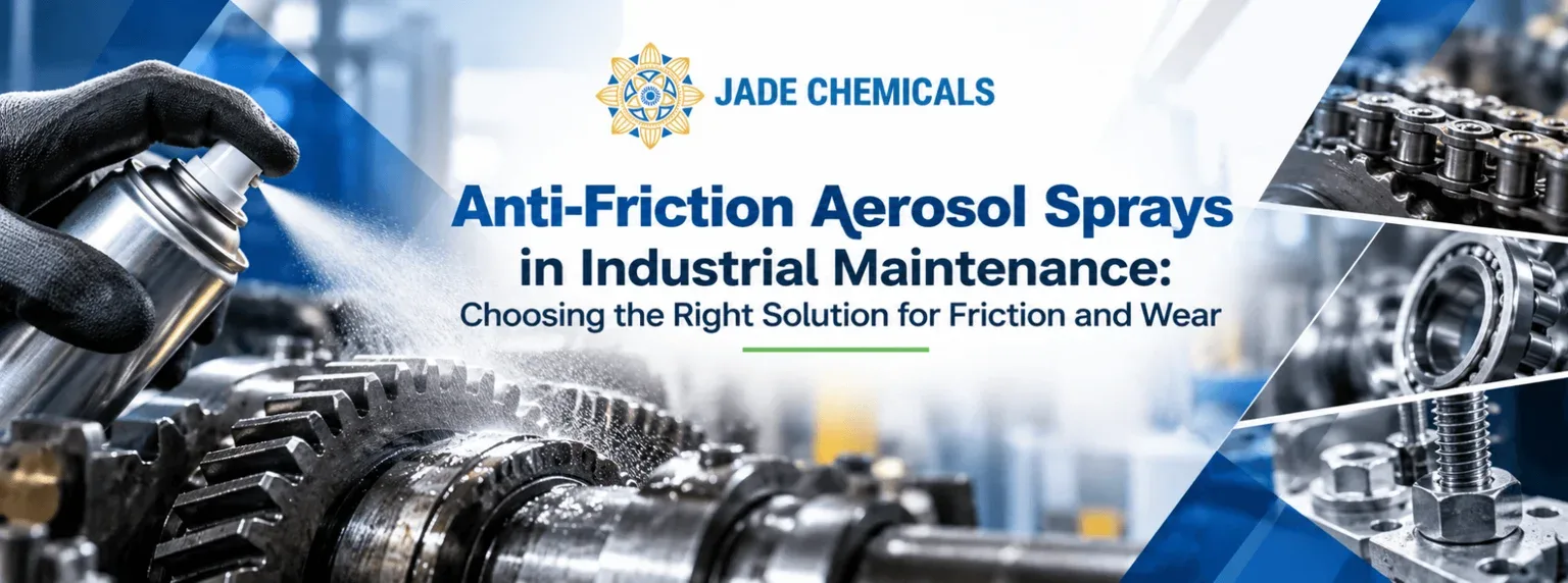 Choosing an Anti-Friction Aerosol Spray for Recurring Maintenance Jobs