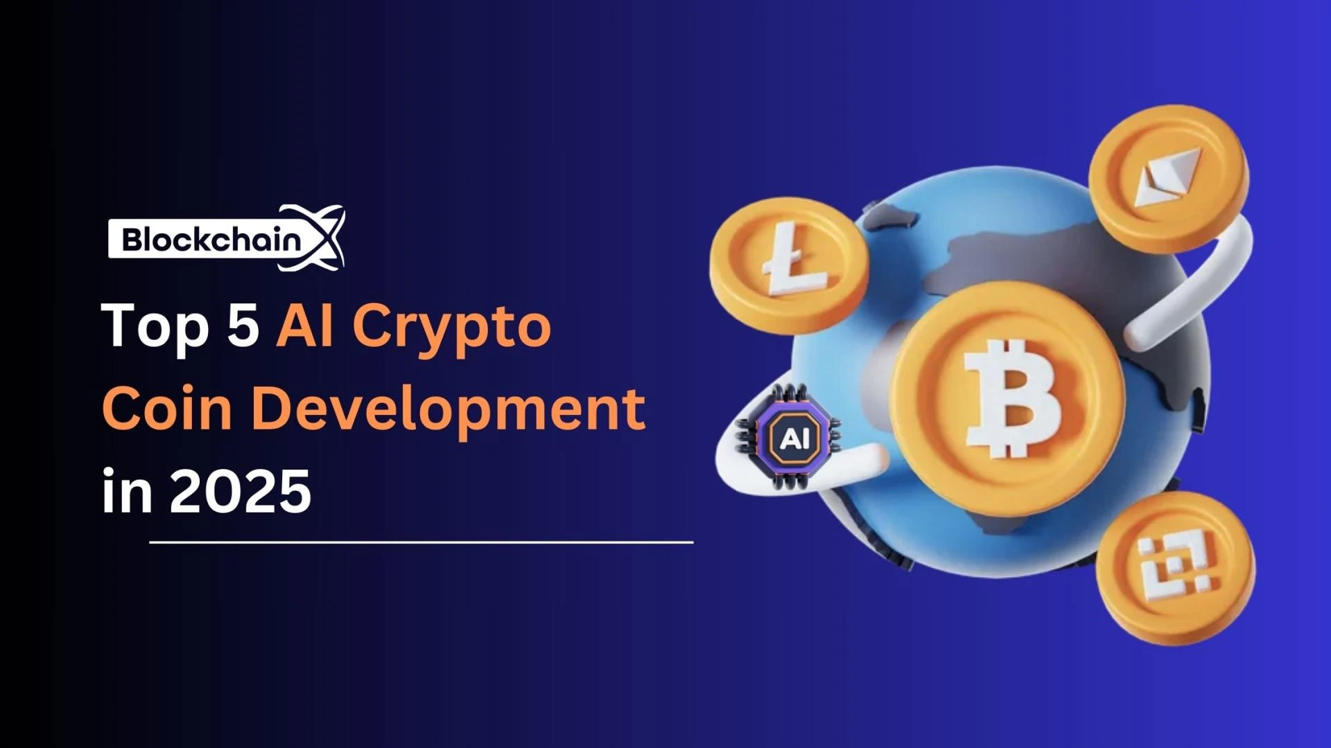 Top 5 AI Crypto Coin development in 2025 