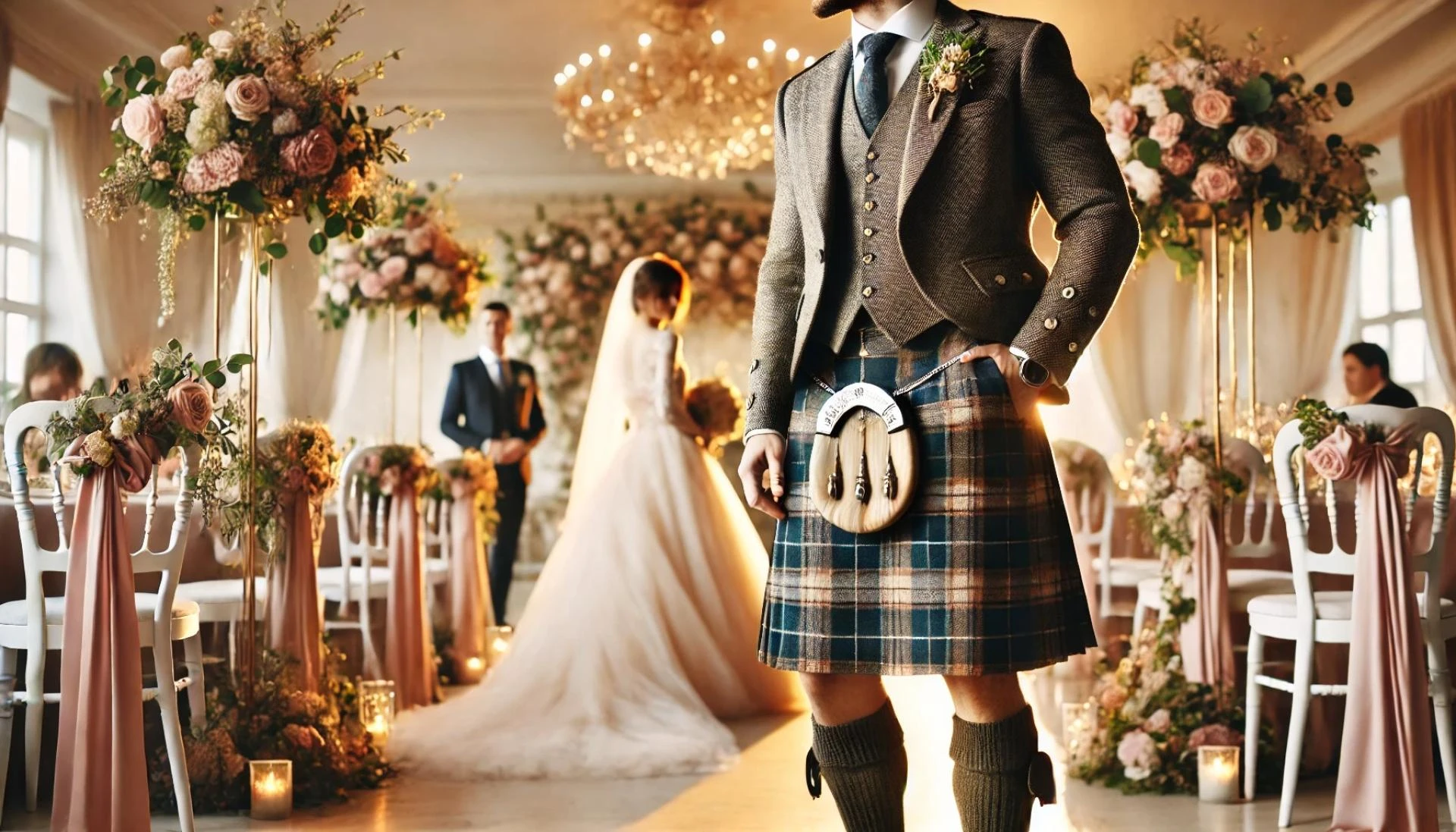 How to Wear a Kilt to a Wedding Without Stealing the Spotlight